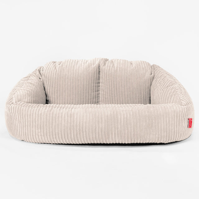 Bubble Sofa Bean Bag - Cord Ivory 01