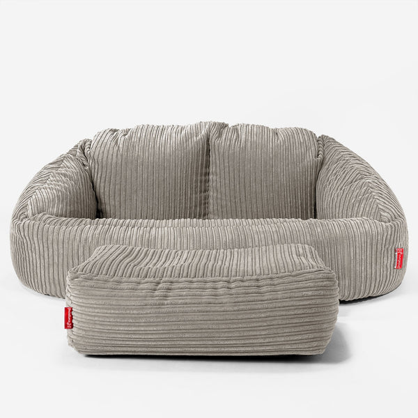 Bubble Sofa Bean Bag - Cord Mink 01