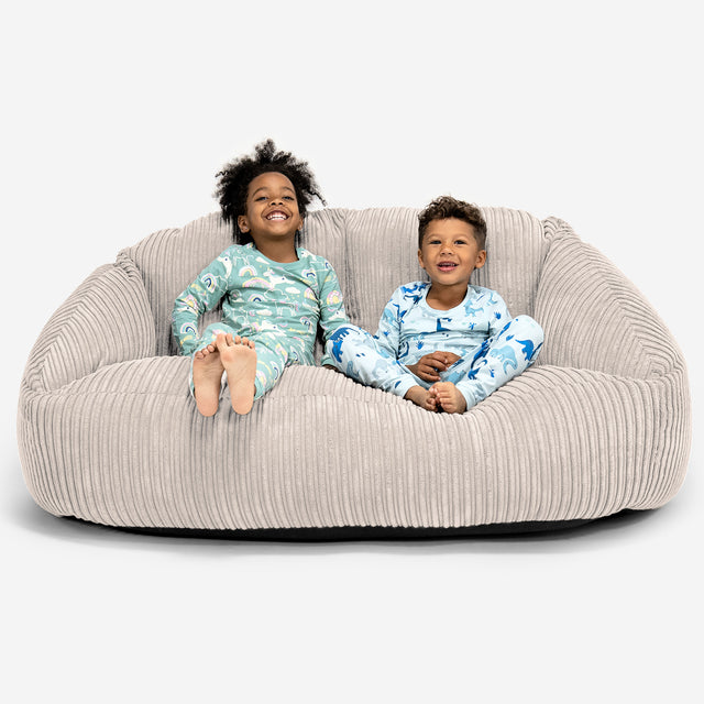 Kids' Giant Bubble Sofa 2-14 yr - Cord Ivory 01