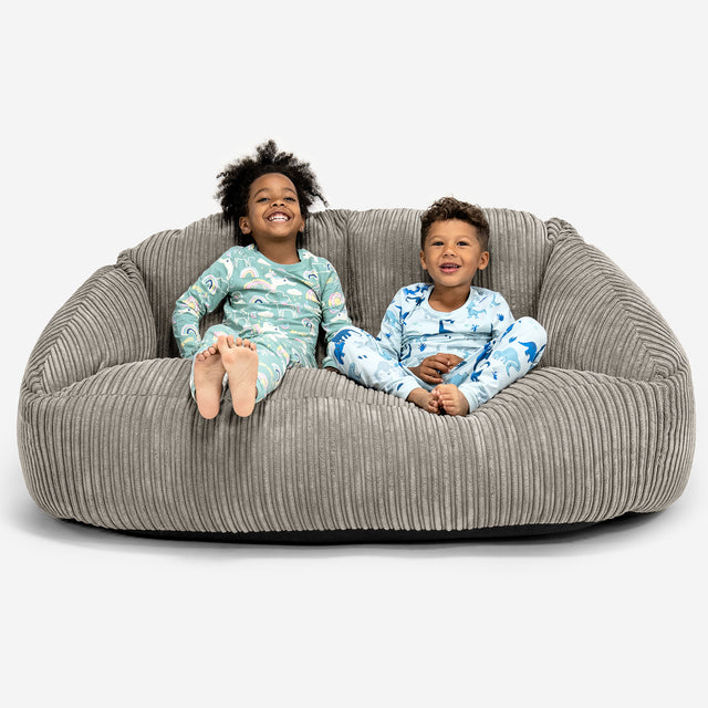 Kids' Giant Bubble Sofa 2-14 yr - Cord Mink 01