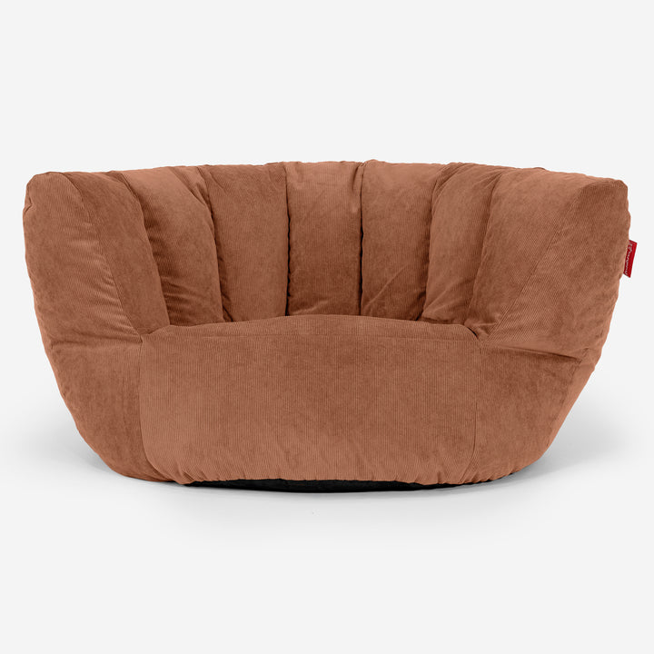 Charles Vintish Bean Bag - Needlecord Amber 01