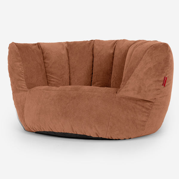 Charles Vintish Bean Bag - Needlecord Amber 02