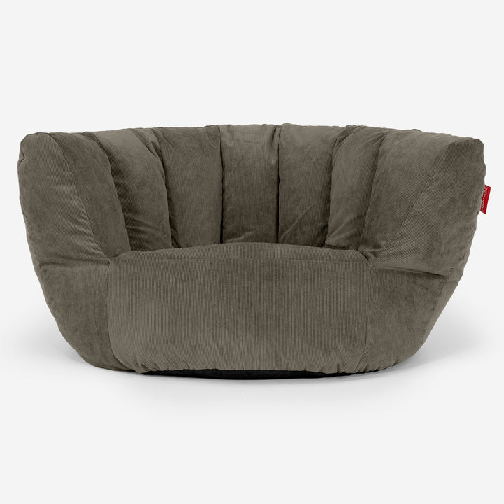 Charles Vintish Bean Bag - Needlecord Olive 01