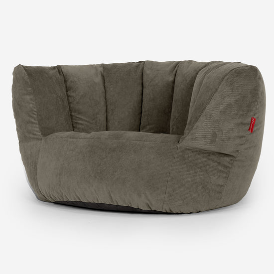 Charles Vintish Bean Bag - Needlecord Olive 02