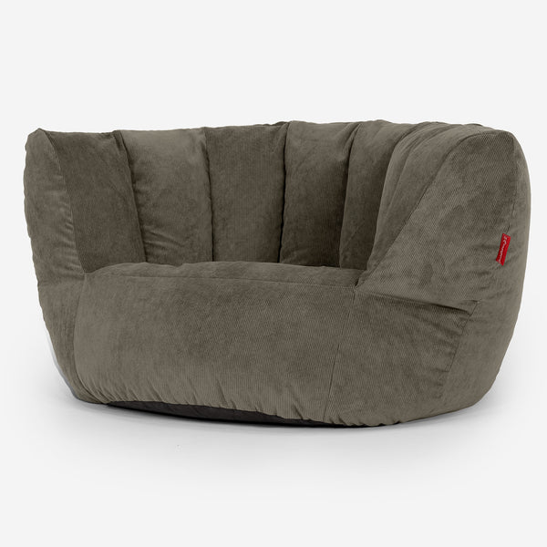 Charles Vintish Bean Bag - Needlecord Olive 02