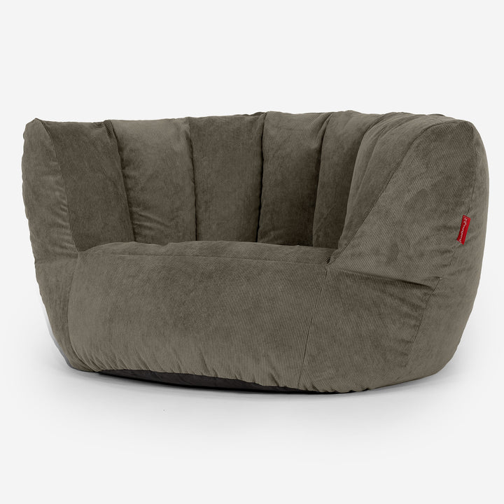 Charles Vintish Bean Bag - Needlecord Olive 02