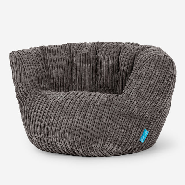 Charles Vintish Children's Bean Bag 2-6 yr - Cord Graphite Grey 02