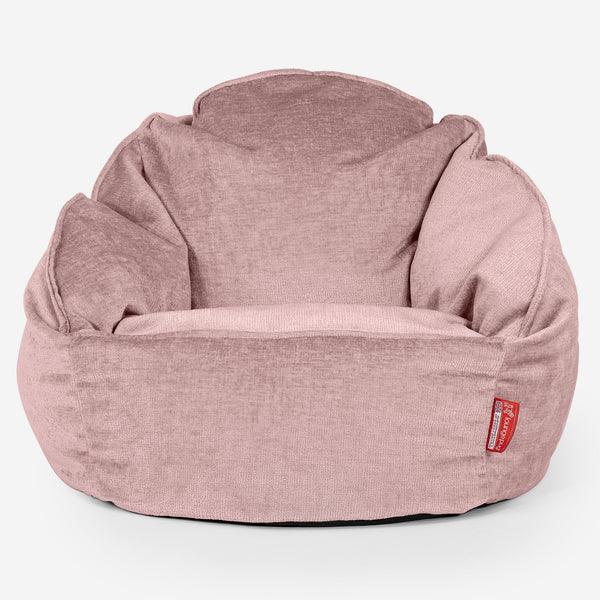 Bubble Bean Bag Chair - Chenille Pink 01