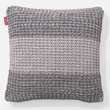 Decorative Cushion 47 x 47cm - 100% Cotton Chester Grey