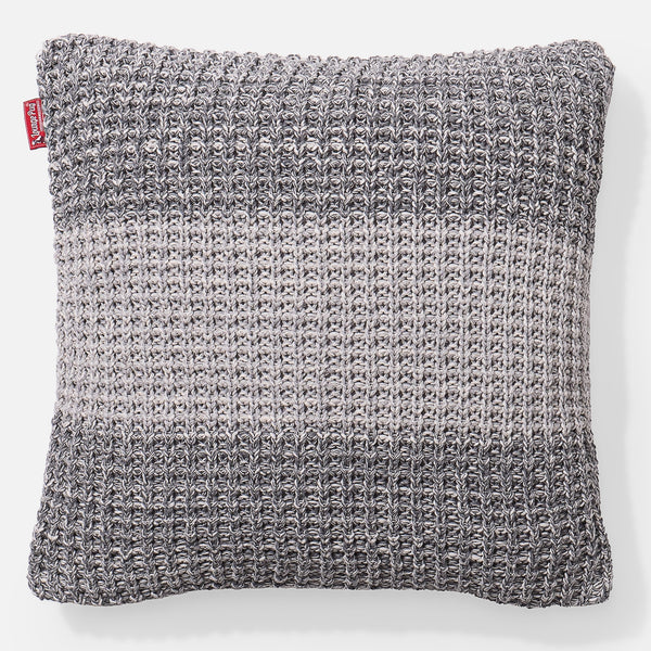 Decorative Cushion 47 x 47cm - 100% Cotton Chester Grey