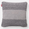 Decorative Cushion 47 x 47cm - 100% Cotton Chester Grey