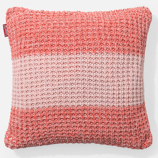 Decorative Cushion 47 x 47cm - 100% Cotton Chester Pink