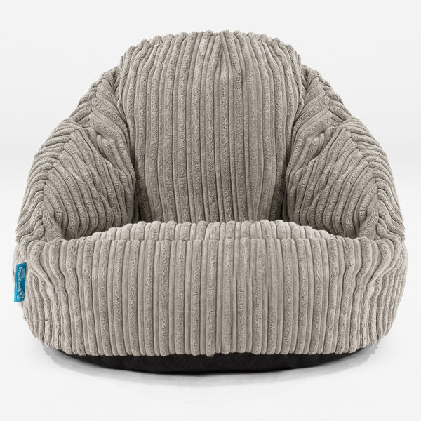 Children's Bubble Bean Bag - Cord Mink 01