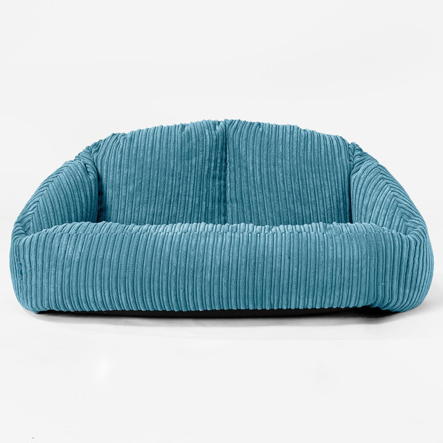 Bubble Kids Sofa Bean Bag - Cord Aegean Blue 01