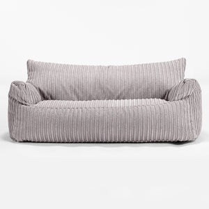 Josephine Children's Sofa Bean Bag 1-5 yr - Cord Silver Grey