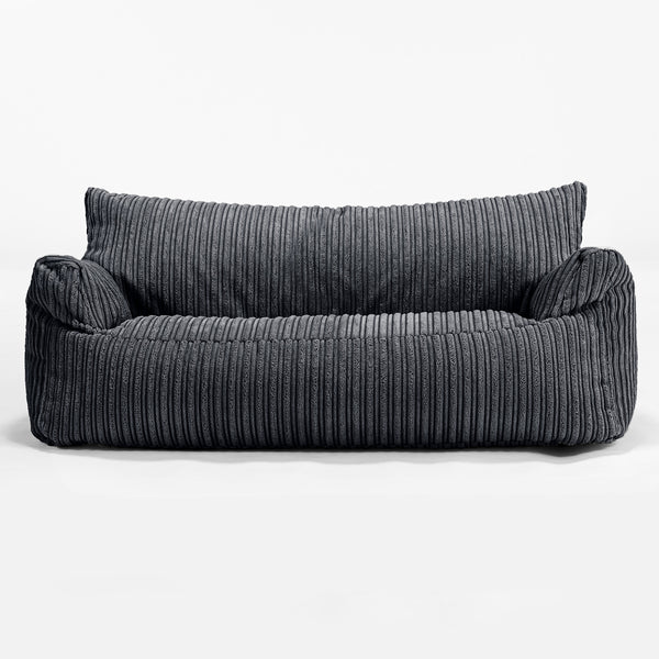 Children's Josephine Sofa Bean Bag 1-5 yr - Cord Black 01