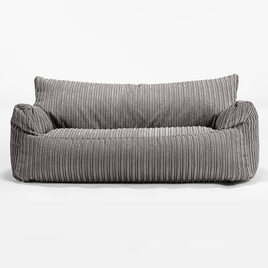 Children's Josephine Sofa Bean Bag 1-5 yr - Cord Graphite Grey 01