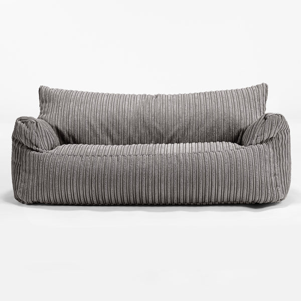 Children's Josephine Sofa Bean Bag 1-5 yr - Cord Graphite Grey 01