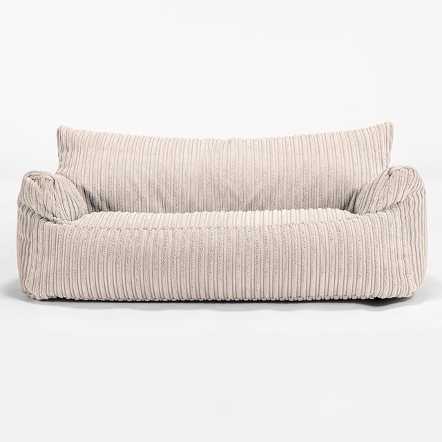 Children's Josephine Sofa Bean Bag 1-5 yr - Cord Ivory 01