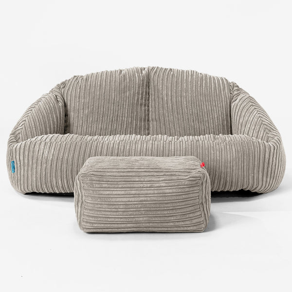 Bubble Kids Sofa Bean Bag - Cord Mink 01