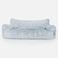 Faux Fur Rabbit Dusty Blue