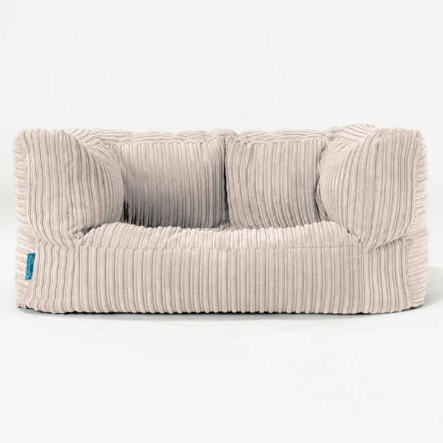 Albert Kids Sofa Bean Bag 2-6 yr - Cord Ivory 01