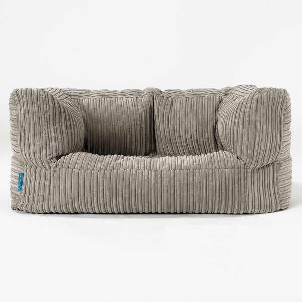 Albert Kids Sofa Bean Bag - Cord Mink 01