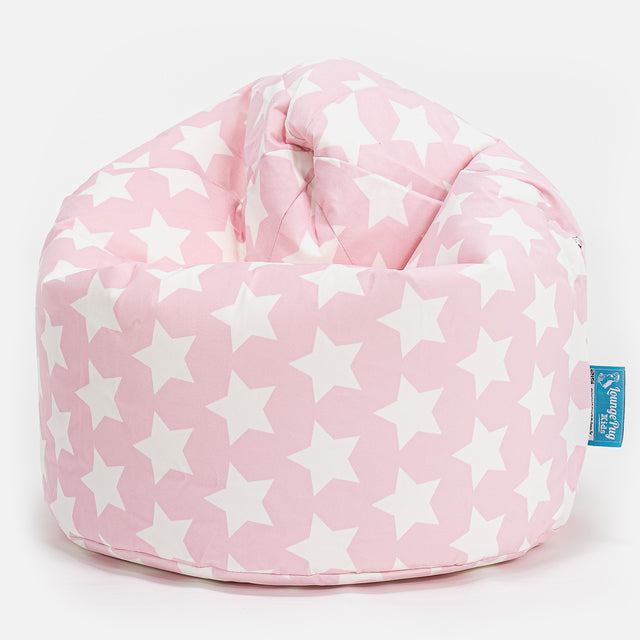 Children's Bean Bag - Print Pink Star 01