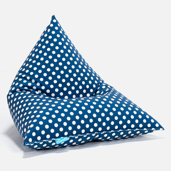 Kids' Beanbag Pod - Print Blue Spot 01