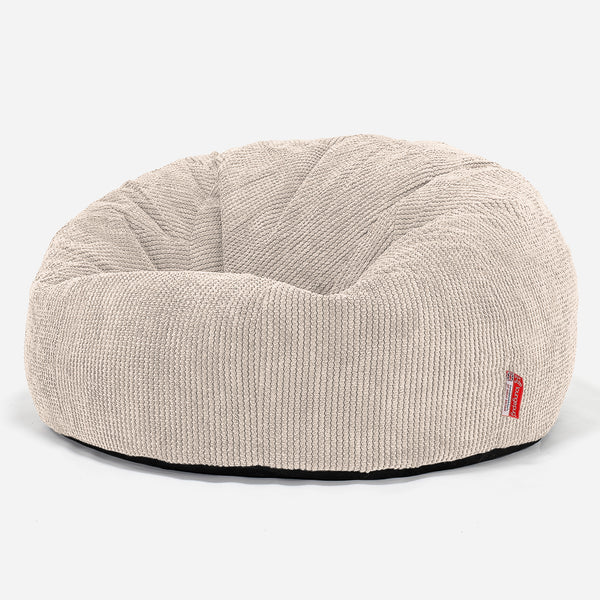 Children's Bean Bag Sofa 6-14 yr - Pom Pom Ivory 01