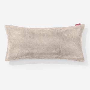 XL Rectangular Support Cushion Cover 40 x 70cm - Pom Pom Ivory