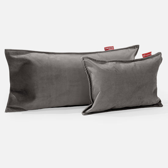 Grey big cushions new arrivals