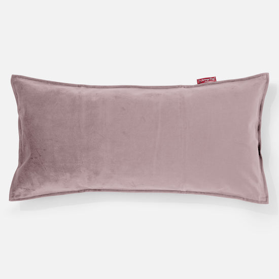 Lounge Pug Giant Support Pillow 40 X 70 cm Velvet Rose Pink Big Bertha Original UK