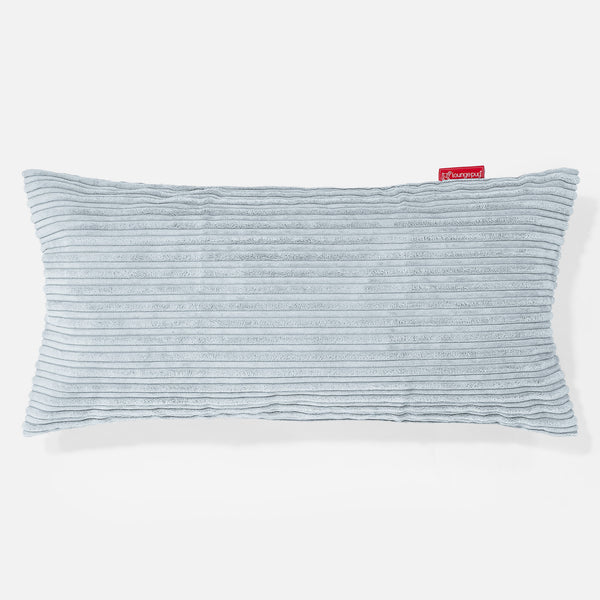 XL Rectangular Support Cushion 40 x 80cm - Cord Baby Blue 01