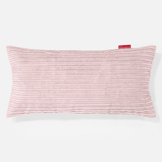 XL Rectangular Support Cushion 40 x 80cm - Cord Blush Pink 01