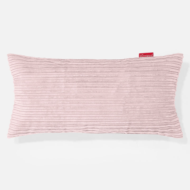Lounge Pug Giant Support Pillow 40 X 70 cm Cord Blush Pink Big Bertha Original UK