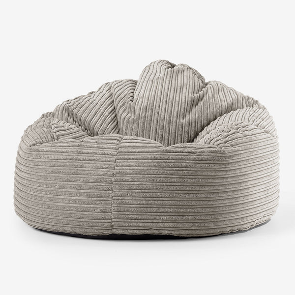Mini Mammoth Bean Bag Chair - Cord Mink 01
