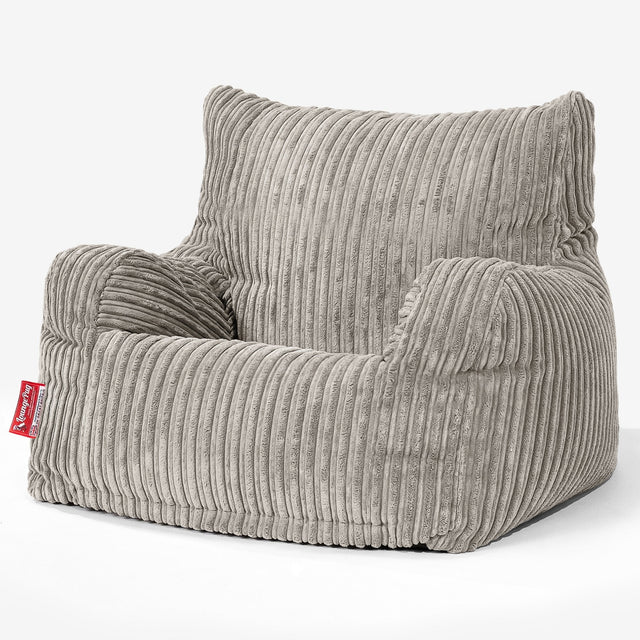 Bean Bag Armchair - Cord Mink 01