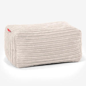 Small Footstool - Cord Ivory