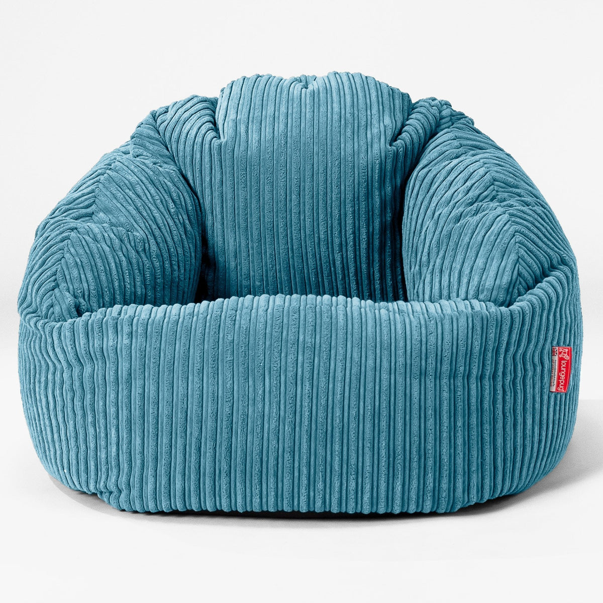 Lounge Pug Cord Bubble Armchair Bean Bag Beanbag Chair Aegean Blue Big