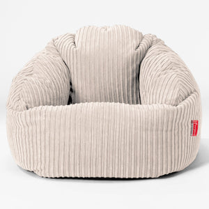 Bubble Bean Bag Chair - Cord Ivory
