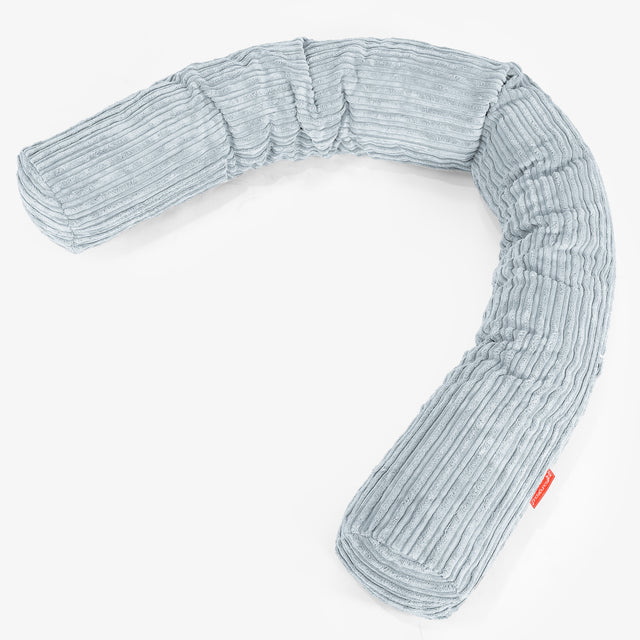 XXL Cuddle Cushion - Cord Baby Blue 01