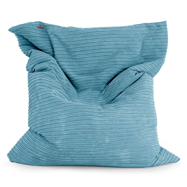 XL Pillow Beanbag - Cord Aegean Blue 02