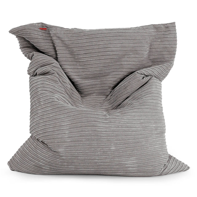 XL Pillow Beanbag - Cord Graphite Grey 02