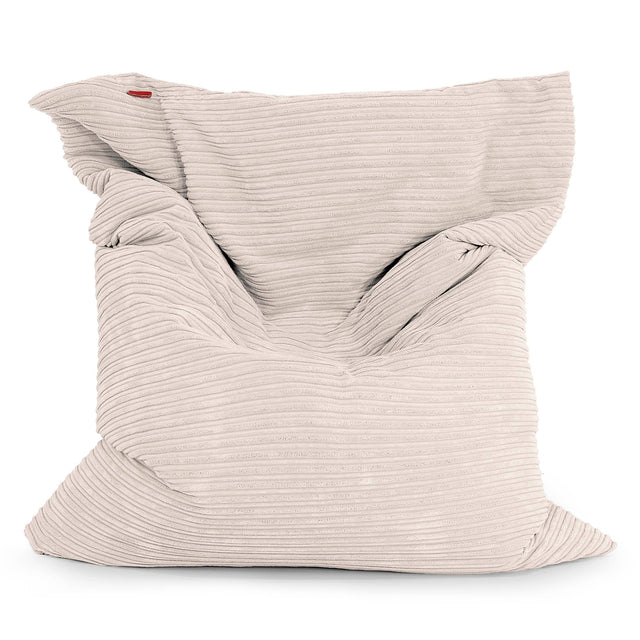 XL Pillow Beanbag - Cord Ivory 02