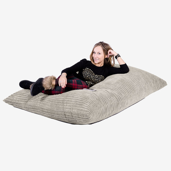 XL Pillow Beanbag - Cord Mink 04