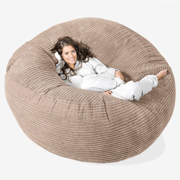 Lounge Pug Cord Giant Bean Bag Sofa Mega Mammoth Beanbag Sand Big