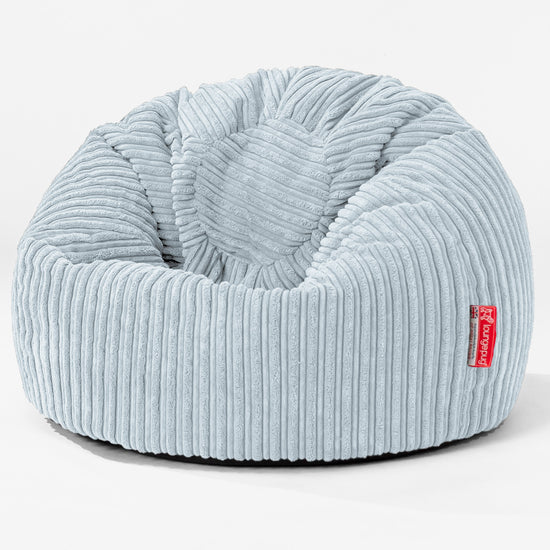 Classic Kids Bean Bag Chair 1-5 yr - Cord Baby Blue 01