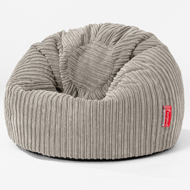 Classic Kids Bean Bag Chair 1-5 yr - Cord Mink 01