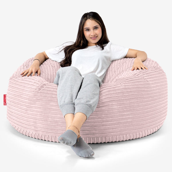 Mammoth Bean Bag Sofa - Cord Blush Pink 01